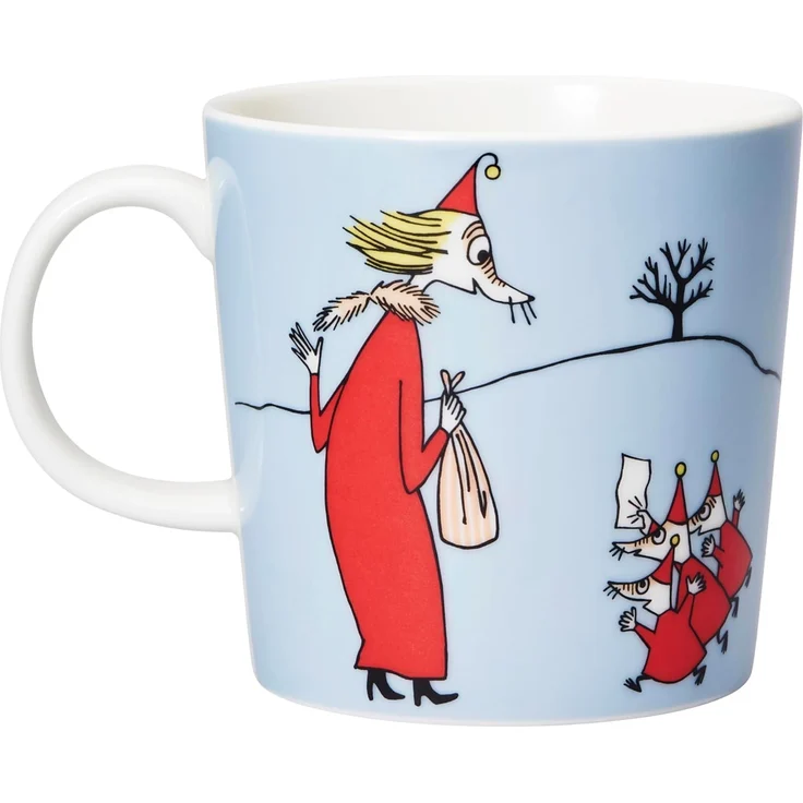 Arabia Moomin Becher 0,3L Fillyjonk grey – Bild 2