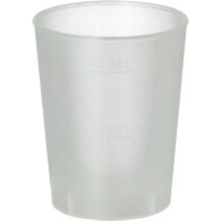 40 Mehrweg-Gläser für Schnaps PP 4 cl Ø 4,3 cm · 5,2 cm satiniert