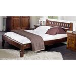 Bett Akazie 140x200x90 nougat lackiert OXFORD #228