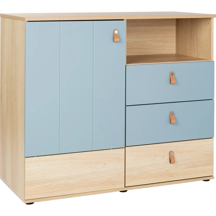 3-teiliges Babymöbel-Komplettset »Roofy« mit 2-trg. Kleiderschrank, Salbei / Nagano Oak, Arthur Berndt – Bild 15