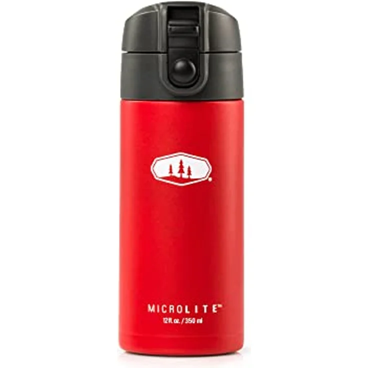 GSI Outdoors Microlite FLIP 500 Haute RED, Thermoskanne aus Edelstahl, 500 ml – Bild 1