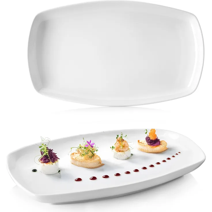 SÄNGER Servierplatten Set Bilgola 2 teilig 19 x 29,5 cm
