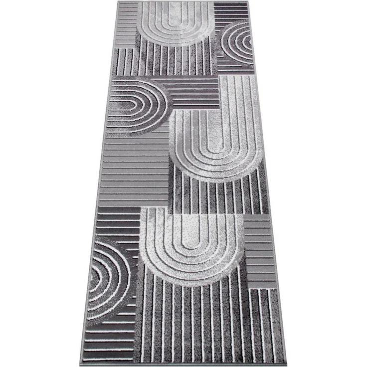 OTTO home Läufer Lyssandra, rechteckig, Höhe: 8 mm, 3D-Effekt, softer Kurzflor, pflegeleicht, leichter Glanz, Scandi-Look – Bild 5