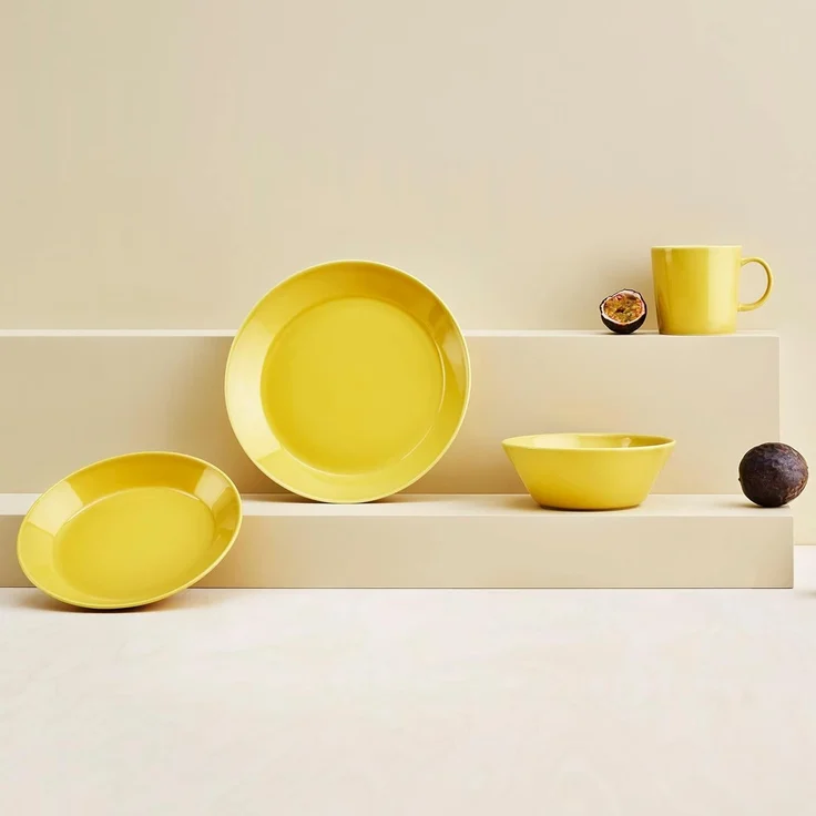 iittala Teema honiggelb Teller 21 cm – Bild 3