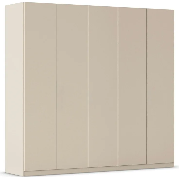 rauch Kleiderschrank Schlafzimmer Garderobe Kinderzimmer WELTNEUHEIT ELVIK by rauch-ONE (3 Ausstattungsvarianten - Breiten 47-405 cm, Höhen 187/212/231 cm) PATENTIERTES SCHNELLMONTAGESYSTEM mit Push-to-open MADE IN GERMANY