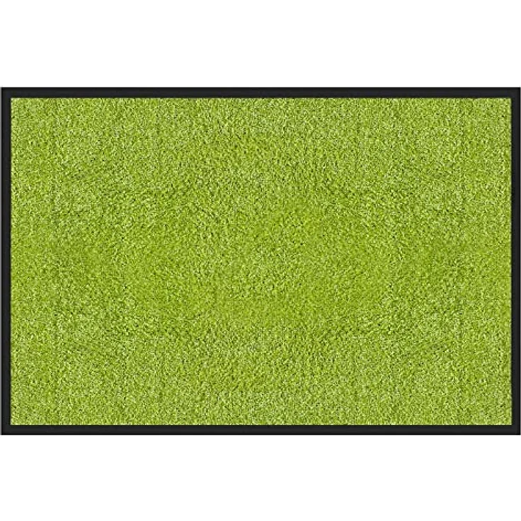 etm Hochwertige Fußmatte | schadstoffgeprüft | bewährte Eingangsmatte in Gewerbe & Haushalt | Schmutzfangmatte mit Top-Reinigungswirkung | Sauberlaufmatte waschbar & rutschfest (120x300 cm, Grün) – Bild 1