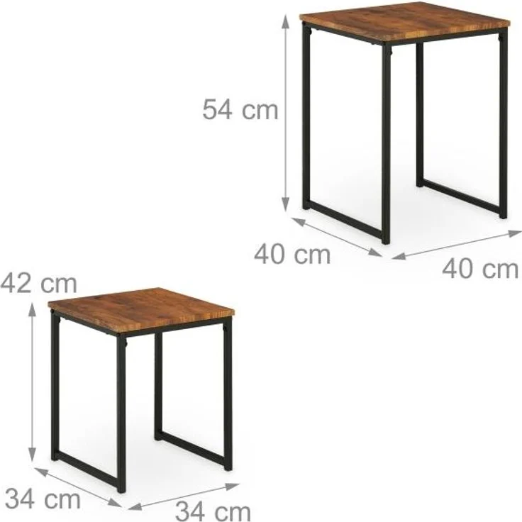 Beistelltisch 2er Set 10049647_470 – Bild 4