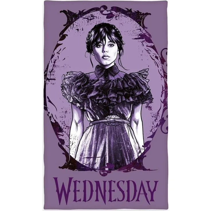 Wednesday Handtücher Wednesday Handtuch 30x50cm – Gothic Style für Fans, 100% Baumwolle (1-St)