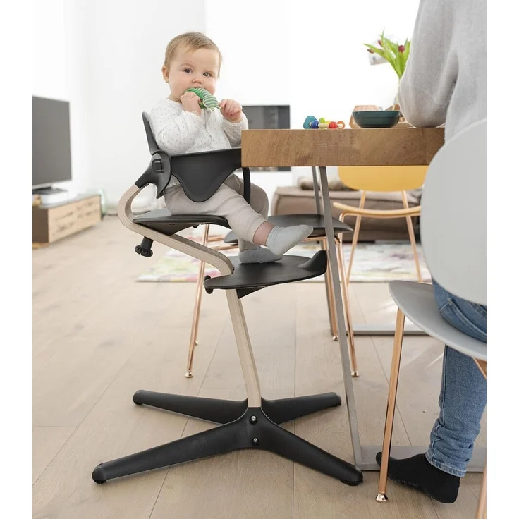 Stokke Nomi Hochstuhl Natural/Black – Bild 2
