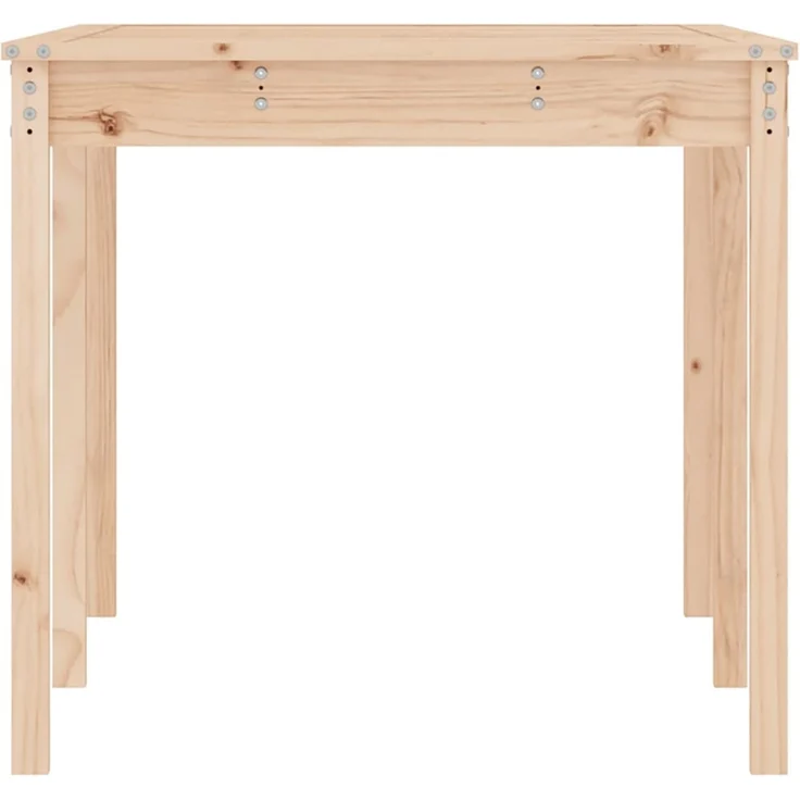 Gartentisch, Balkontisch 159,5 x 82,5 x 76 cm Massivholz Kiefer – Bild 6