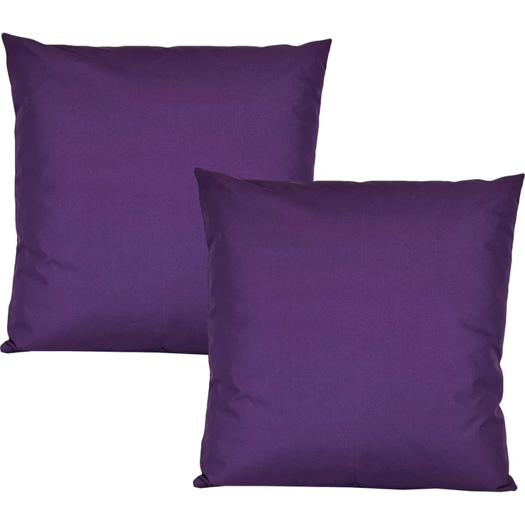 JACK Kissenbezüge 2er Set 50x50cm Outdoor Wasserfest, (2 Stück), 2x Kissenhülle, strapazierfähig, wasserabweisend, Innen & Außen – Bild 1
