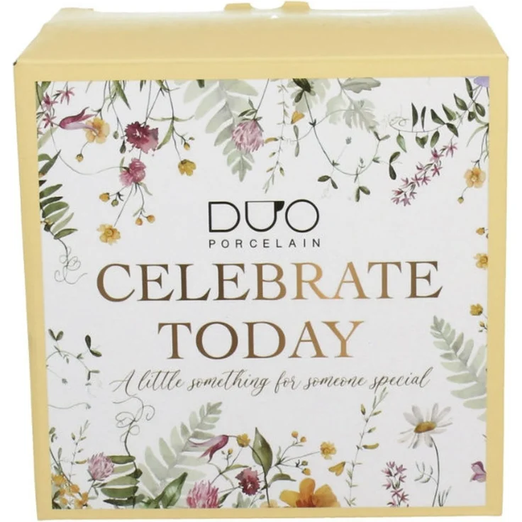 DUO Becher mit Fuß PANSY, 510 ml, New Bone China Porzellan – Bild 3