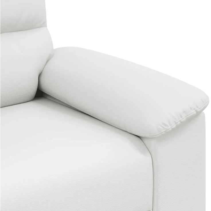 vidaXL Sessel Weiß 100x81x84 cm Kunstleder 4105332 – Bild 6