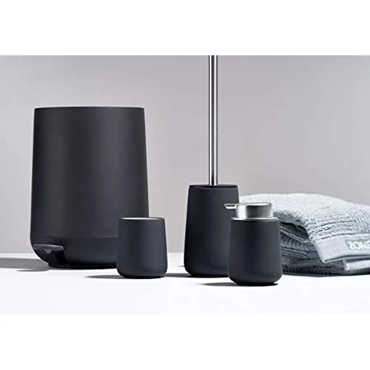 Zone Nova Toothbrush Mug Dia. 8 x 10 cm Black – Bild 3