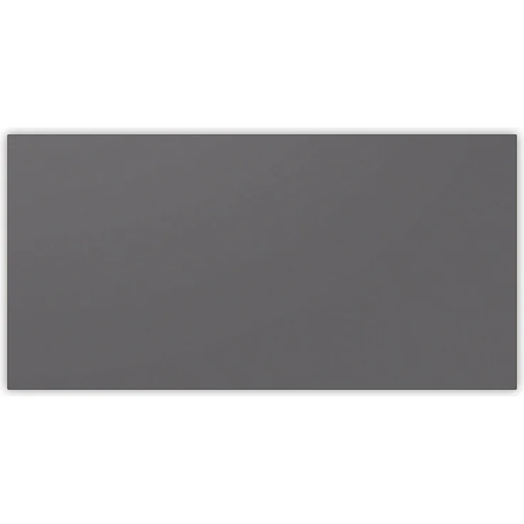 bümö Tischplatte 200x100 cm in graphit, Schreibtischplatte aus Holz, Holzplatte, Spanplatte kratzfest beschichtet, ABS-Kante, 120 kg Tragkraft für DIY Homeoffice Schreibtisch & mehr, PL-2E-G – Bild 1