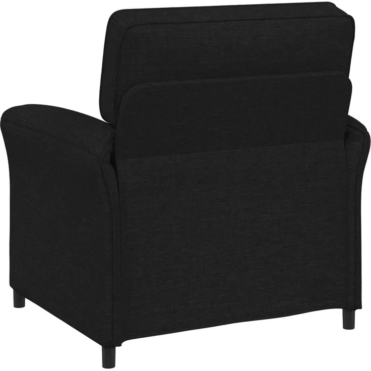 vidaXL Sofa Set 2 stk. Schwarz Stoff 3424859 – Bild 5