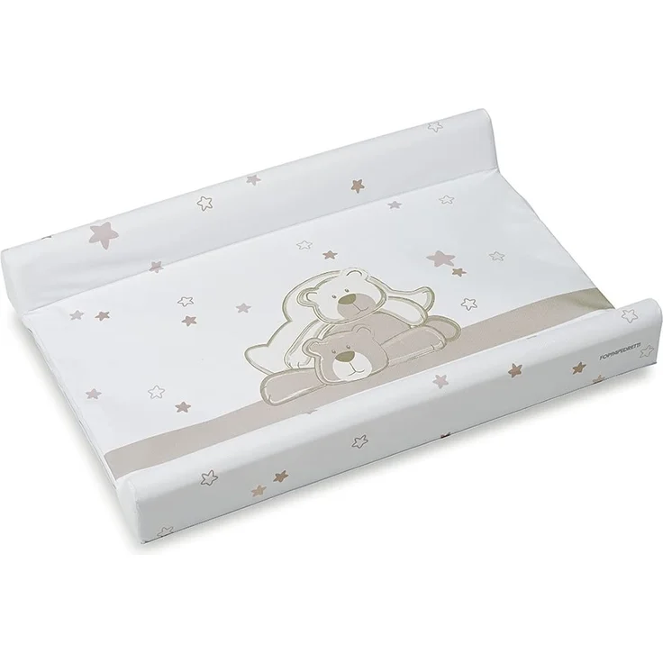 Foppapedretti Dolcestella, Wickelauflage, 9 x 50 x 72 cm, taubengrau