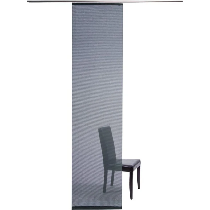 HOMING Schiebegardine Manhattan (1 St), Klettband, transparent, modern, Wohnzimmer, Schlafzimmer – Bild 1