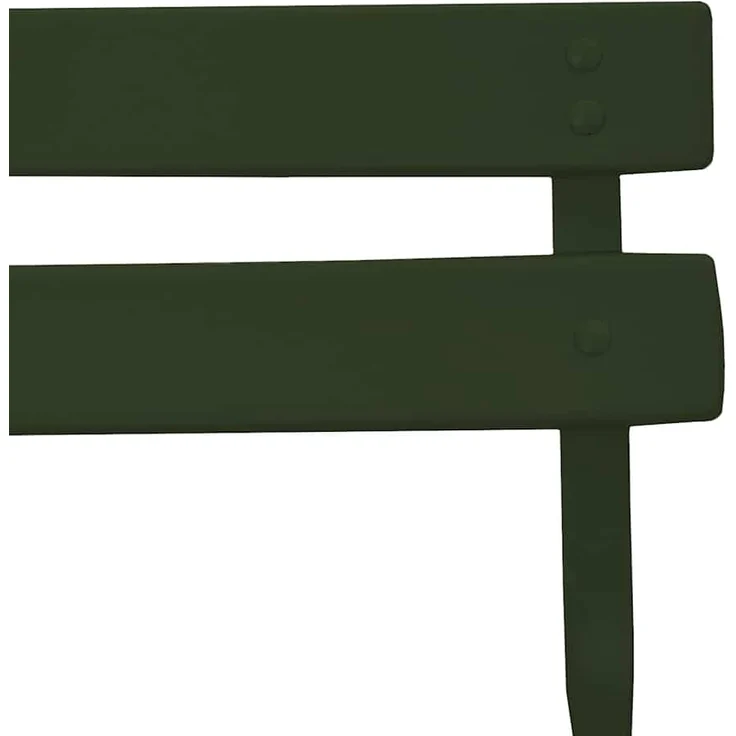 vidaXL Gartenklappstuhl 2 pcs Grün 42 x 46 x 82cm Metall 42002955 – Bild 8