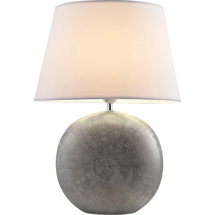 Lindby Tischleuchte Florentino, Weiß IP20, 1 x 15 W LED – Bild 1