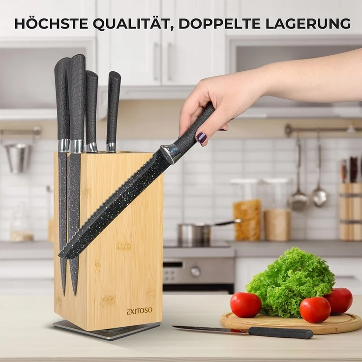 Exitoso Messerblock Bambus – Bild 6