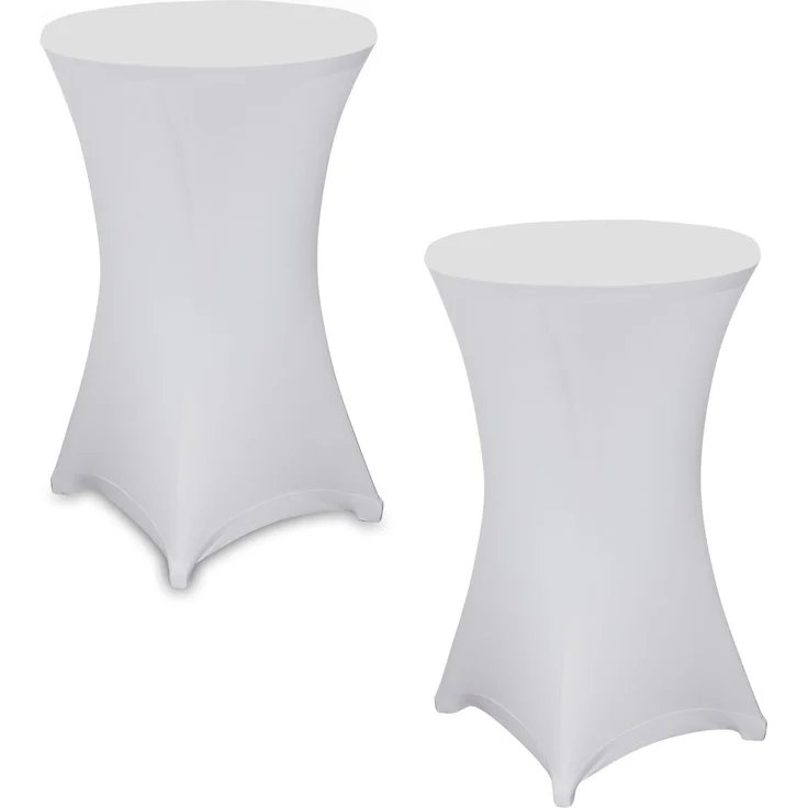 2x Julido Stehtischhusse Husse Stehtisch Stretch Ø 80cm Bistrotisch Stehtisch – Bild 1