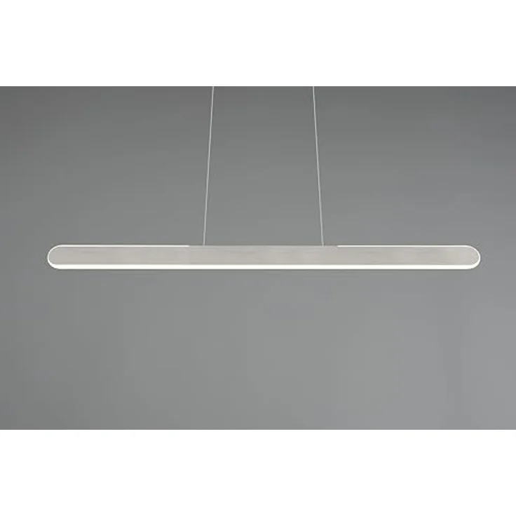 Trio Helios LED Pendelleuchte, 28W, gebürstetes Aluminium, dimmbar, CCT einstellbare Lichtfarbe, Touch-Bedienung, 3300 lm – Bild 8