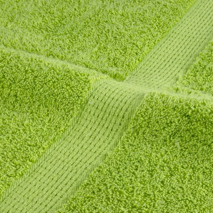 vidaXL Premium Waschhandtücher SOLUND 4 Stück Apfelgrün 30x30 cm 600 g/m² 137492 – Bild 6