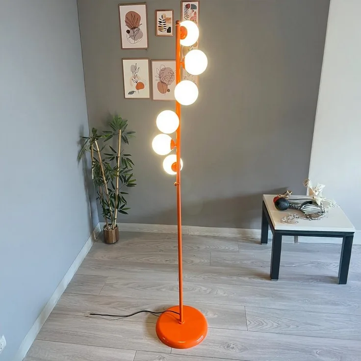 Bamyum Stehlampe Bamyum Modern Dekorative Metall Stehlampe, ohne Leuchtmittel, E27, verstellbarer Lampenschirm, Stehluchte mit Ablage