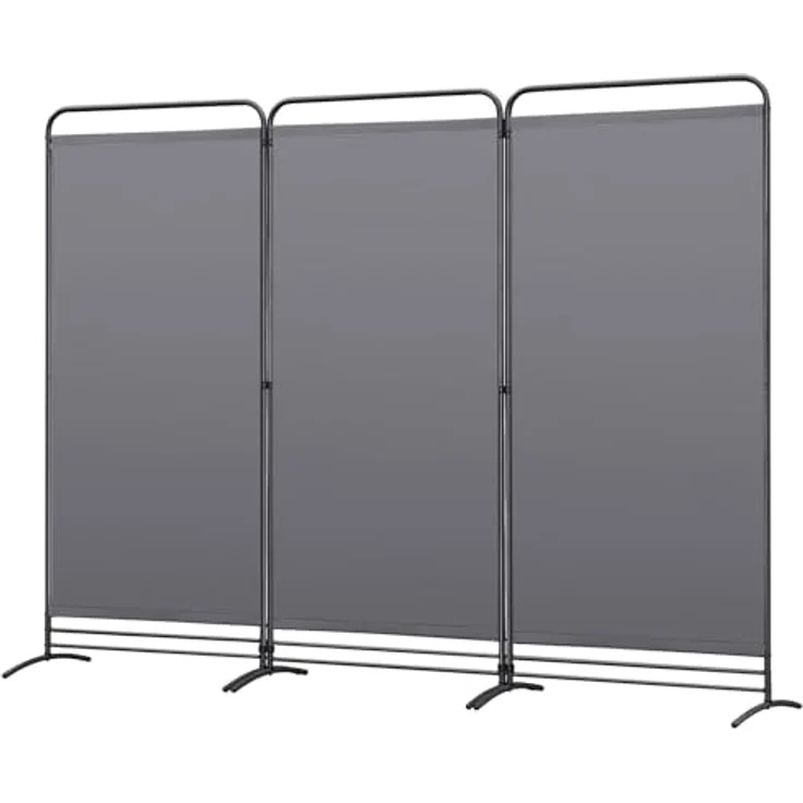 Angel Living Paravent Klappbar Raumteiler Freistehend Sichtschutzwand (3 St), Paravent 3 Teilig, 243(B) x 50(T) x 180(H)cm – Bild 2