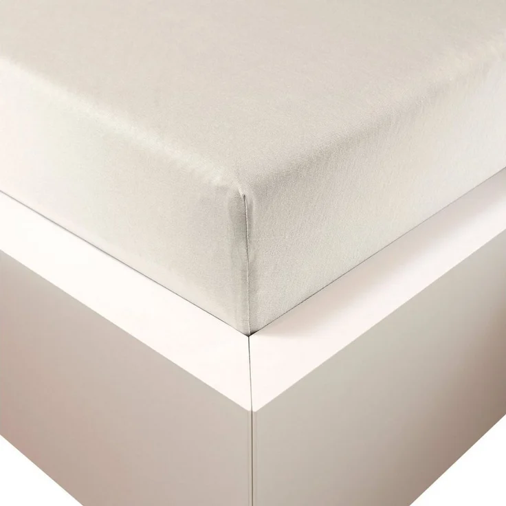 Traumschloss Spannbettlaken Premium Plus, Jersey, Gummizug: rundum, (1 Stück), 260g/m², 47,5% Mako Baumwolle, 47,5% Lyocell, 5% Elasthan – Bild 1