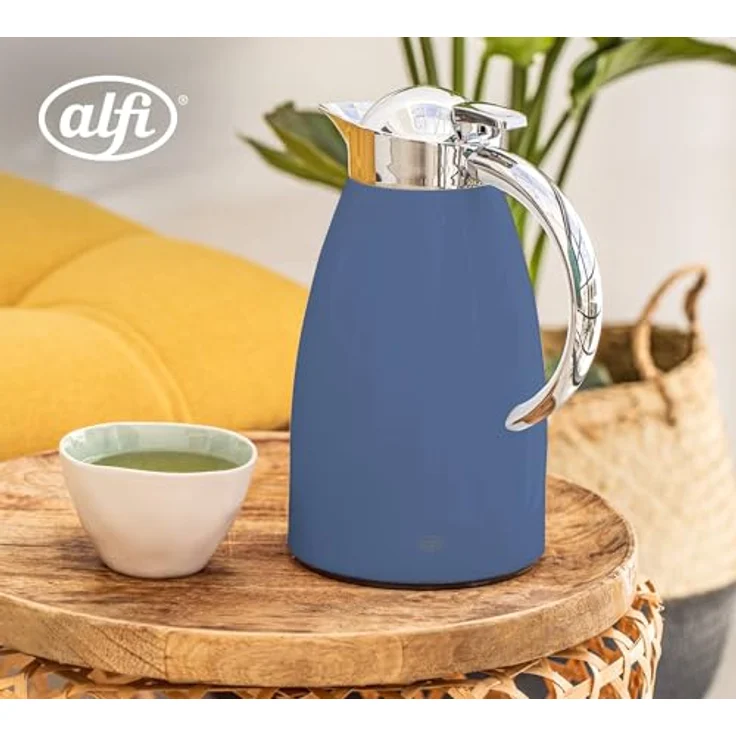 Alfi SKYLINE 1 Liter Isolierkanne Dunkel Blau – Bild 3