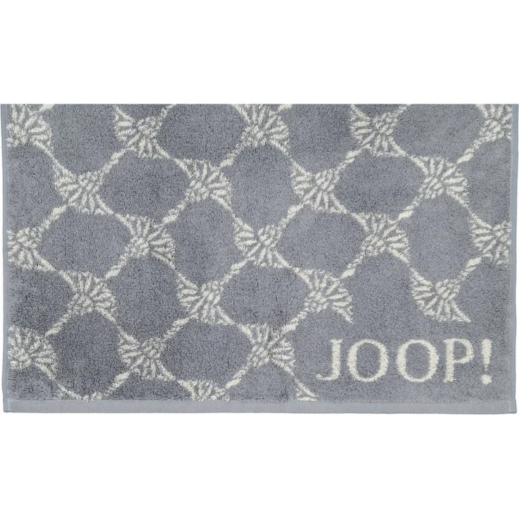 JOOP! Duschtuch Classic Cornflower Frottierkollektion - 80x150 cm, Walkfrottier Anthrazit – Bild 2