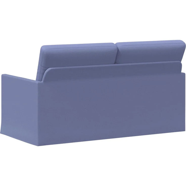 vidaXL 2-Sitzer Sofa Jeans blau 150 x 81 x 82 cm Stoff 42041085 – Bild 4