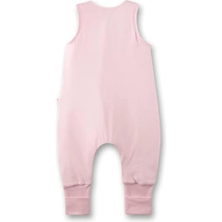 SANETTA Baby-Schlafsack mit Füßen Rosa | Praktischer und bequemer Unisex-Schlafsack aus Bio-Baumwolle. Baby-Schlafsack mit Reißverschluss und Regenbogen-Print | Baby Sleeping Bag – Bild 2