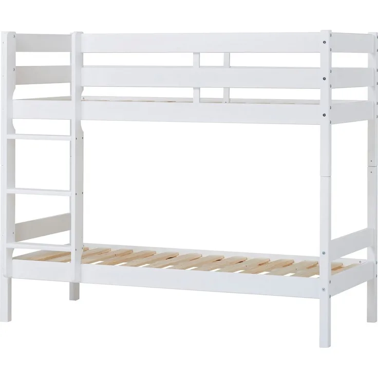 Hoppekids Etagenbett ECO Comfort Kinderbett 90x200 oder 70x160 aus Massivholz in 4 Farben, TÜV, FSC und Nordisches Umweltzeichen – wahlweise mit Matratzen
