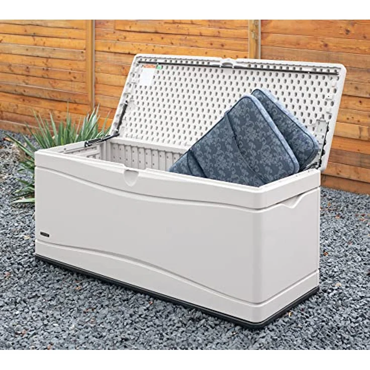 Lifetime Kunststoff Kissen Aufbewahrungsbox 495 Liter | Lichtgrau | 61 x 152,5 x 67 cm – Bild 4