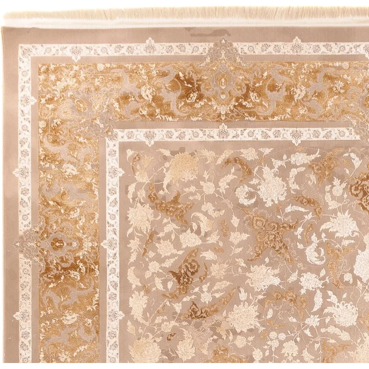 Orientalischer Webteppich - 350x250 cm - beige – Bild 3