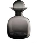 ASA Selection glas Karaffe groß, Wasserkaraffe, Glas, Grau glänzend, 1. 5 L, 53500009