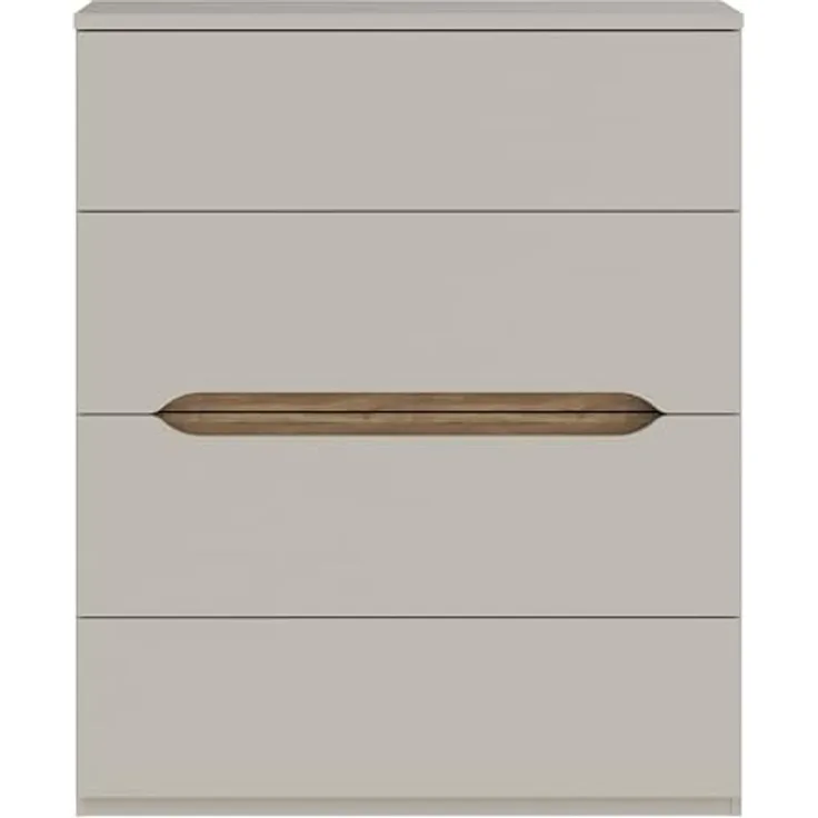 FORTE Hochkommode, B/H/T 95,1/114,7/41,5 cm Hochkommode ohne Griffe