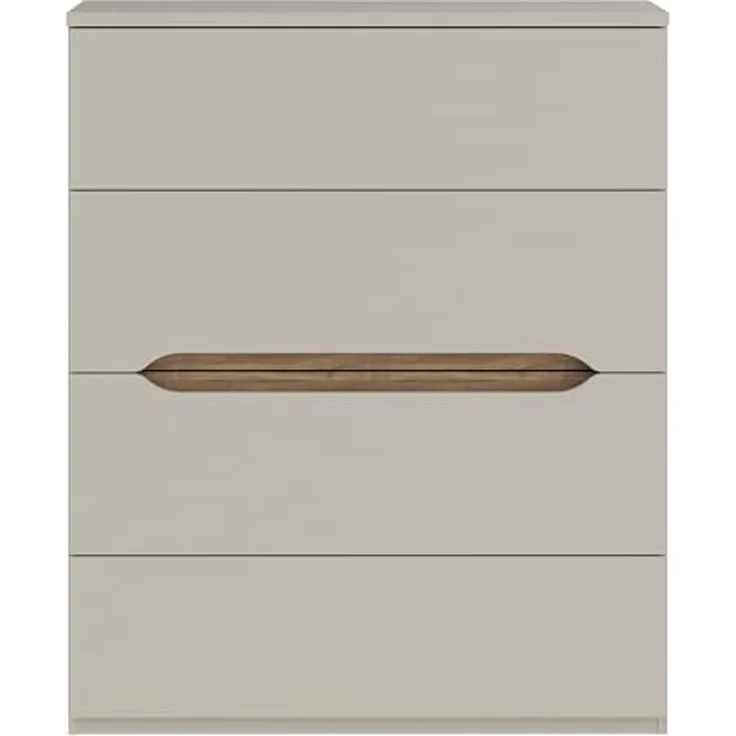 FORTE Hochkommode, B/H/T 95,1/114,7/41,5 cm Hochkommode ohne Griffe – Bild 1