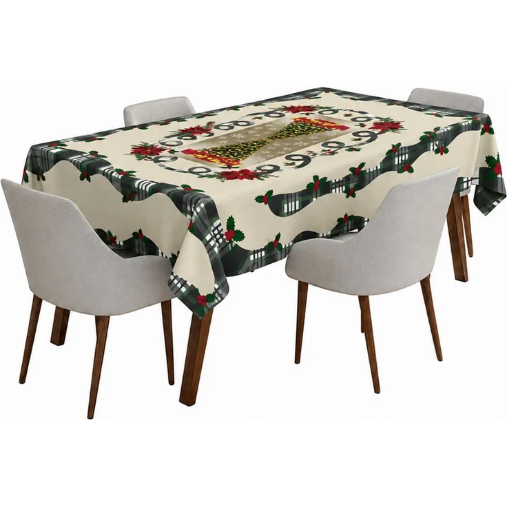 Hermia Concept 'Xmas 6' Tischdecke, Mehrfarbig, 160 x 220 cm – Bild 2
