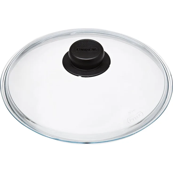 Glasdeckel für Pfannen, Töpfe - verschiedene Größen - temperaturfest Glasdeckel, 26 cm