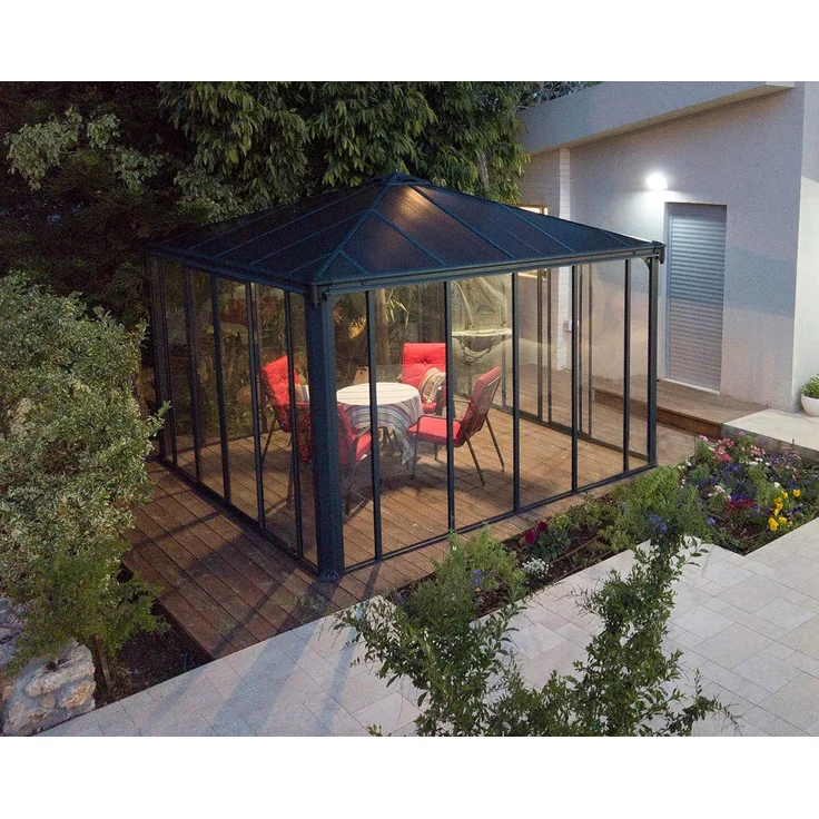 Palram - Canopia Aluminium Kaltwintergarten Ledro – Bild 4