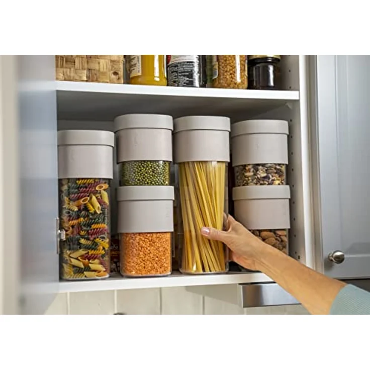 Lekue Flip Storage Beige Dosen-Set 3-tlg. 1x1600 ml & 2x850 ml – Bild 18