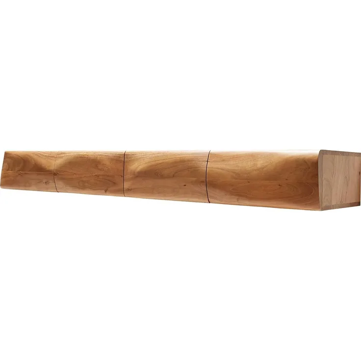 Lowboard New Live-Edge 175 cm Akazie Natur 4 Türen schwebend