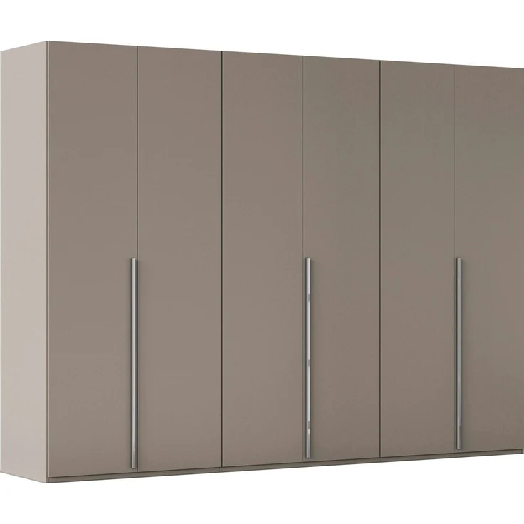rauch Kleiderschrank Drehtürenschrank Schrank Garderobe Wäscheschrank BESTSELLER MONTCLAR (3 Ausstattungen BASIC/CLASSIC/PREMIUM (SOFT-CLOSE), Breiten 201-400 cm) Front in Glas/Hochglanz/Dekor/Grauspiegel in 5 Breiten MADE IN GERMANY – Bild 1