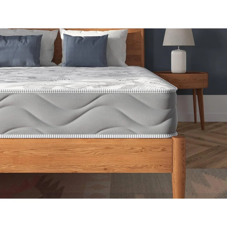 Talamo Italia - Ersa-Doppelmatratze, Trioform-Memory-Foam-Matratze, ergonomische Matratze, milbenhemmende und hypoallergene Matratze, 100% Made in Italy, 180 x 200 x 25 cm – Bild 4
