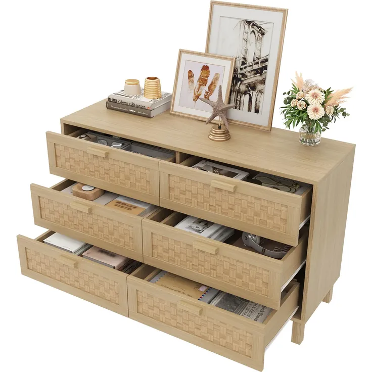 Kommode mit Schubladen, Schubkastenkommode, Sideboard, Aufbewahrungsschrank, Mehrzweckschrank, Küchenschrank