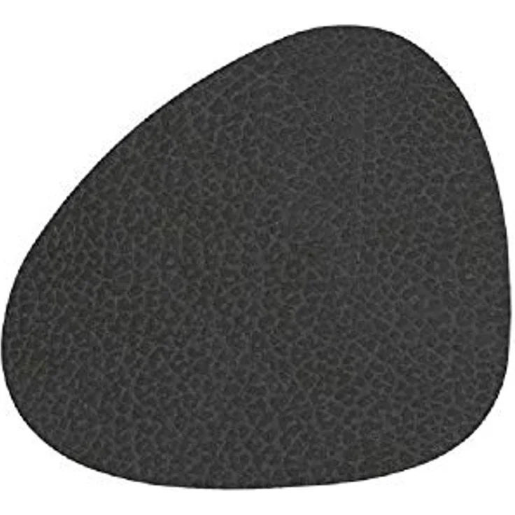 LIND DNA Glass Mat Curve 11x13 cm Hippo Black-Anthracite